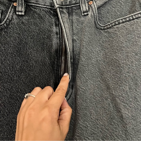 PACSUN Two Tone 90s Boyfriend Jeans 26 - Picture 5 of 10